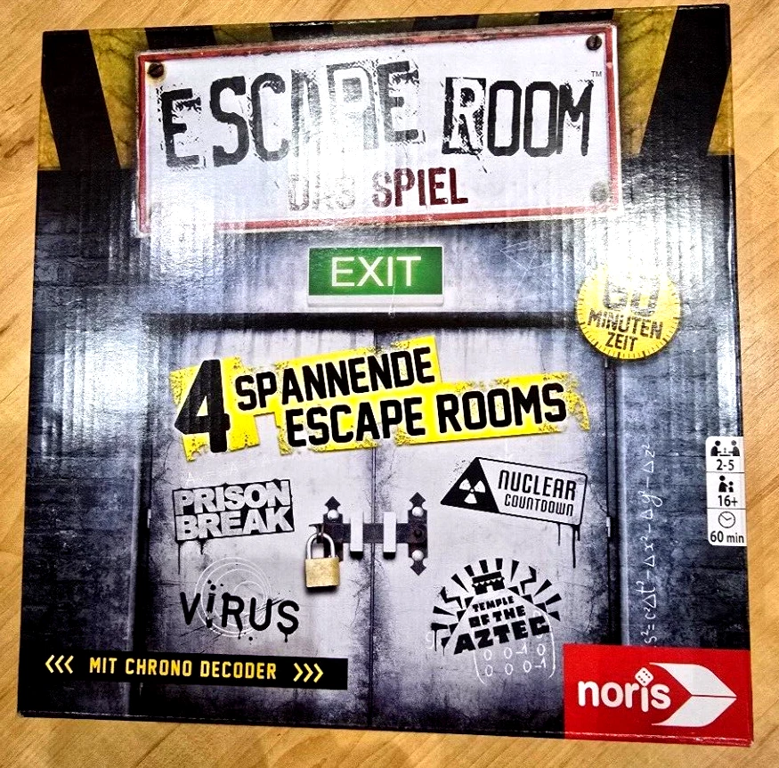 Escape Room - Das Spiel - Noris - 2-5 Spieler - 16+ - 60 Min. sehr guter Zustand - Bild 1 von 1