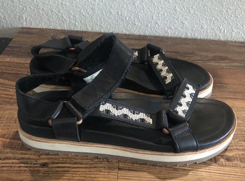 Merrell Juno Leather Ankle Strap Sandal Black Multi J62512 Women’s US6 Outdoor - Picture 6 of 16