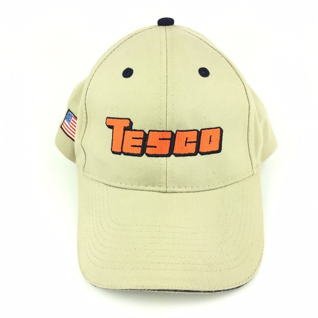 TESCO Controls Inc Tan Baseball Cap Hat Adj. Mens Size Cotton eBay