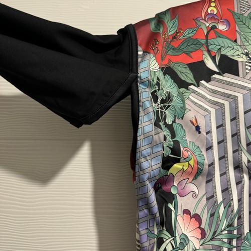 NIKE REVERSIBLE JAPANESE GRAPHIC SATIN RUNNING BOMBER JACKET CJ4976-010 WOMEN S - Picture 11 of 12