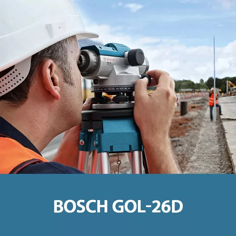 Bosch GOL 26D Auto Optical Level Outdoor Robust Survey Land Survey - Image 4 of 4