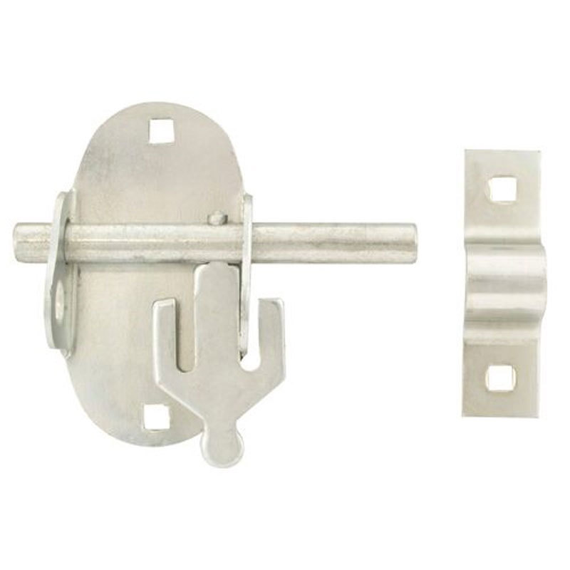 TSS Oval Padbolt 100mm Zinc (TSSOVPADBOLT100Z)