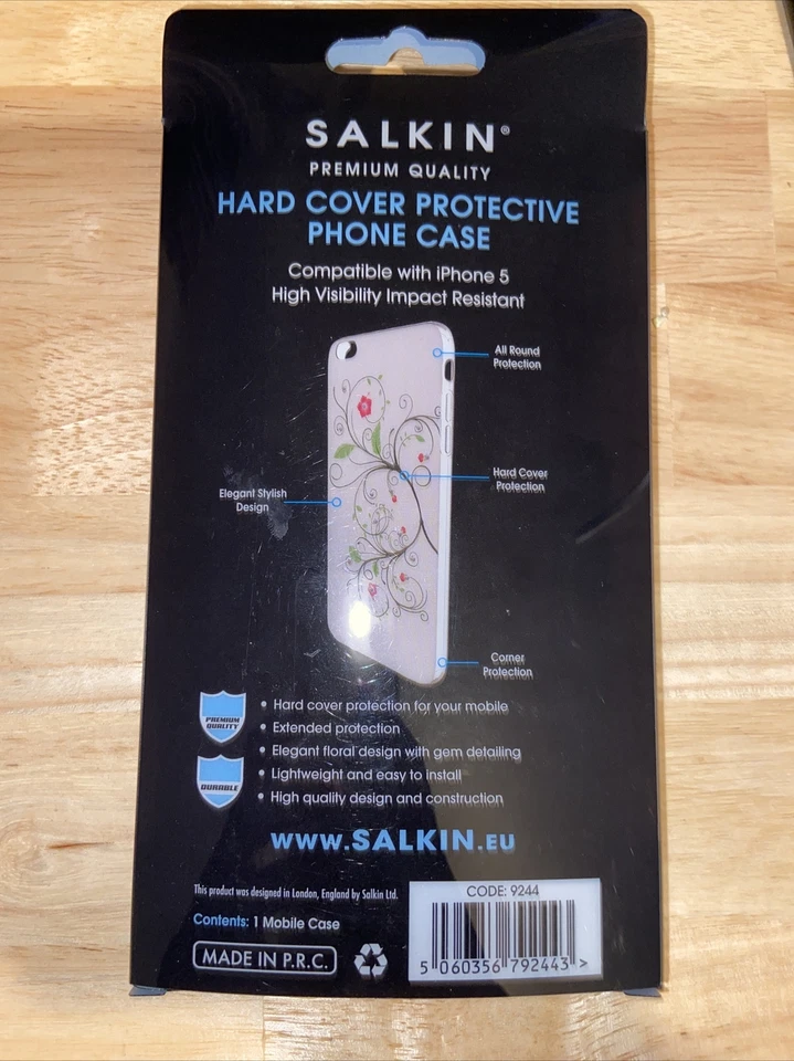IPHONE 5 SALKIN hardcover Premium Quality protective PhoneCase- Iphone 5 - Image 2 of 2