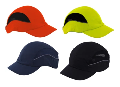 UCI HPBC/PREM Premium Safety Reduced Peak Vented Head Bump Cap Baseball