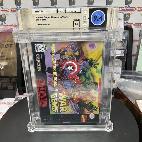 Avengers Marvel War of Gems Super Heroes sigillato VGA WATA Nintendo NES SNES - Foto 14 di 18