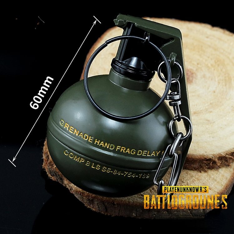 Grenade/Helmet Keychain PUBG Grenade/Helmet Model Toy Helmet Model