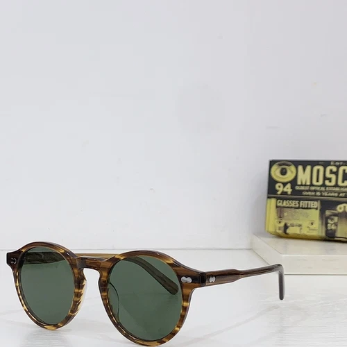 MOSCOT MILTZEN Sonnenbrille Herren Retro rundes Gestell modische Platte Sonnenbrille Damen - Bild 14 von 16