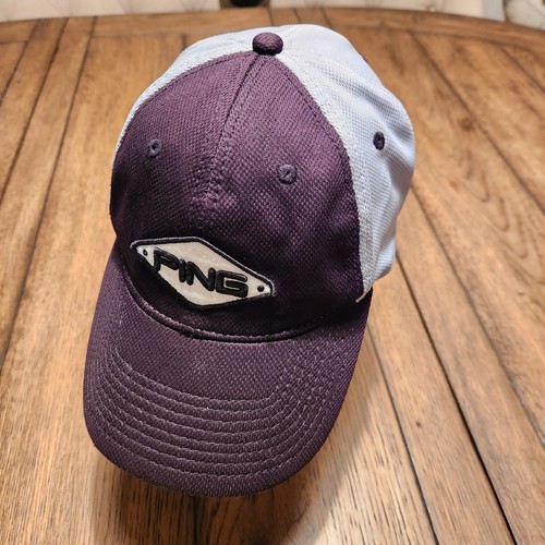 Ping A-Flex Sports Black "Play Your Best" Golf Tiger PGA S/M Mens Hat - Picture 7 of 10