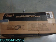 Master Flow F6IFD8x300 Insulated Flexible Duct 8" X 25' Fiberglass Silver & Pink