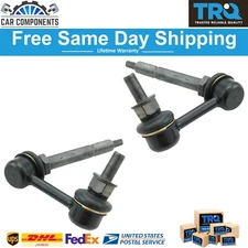TRQ Front Stabilizer Sway Bar End Link LH & RH Pair For 2007-19 Infiniti Nissan