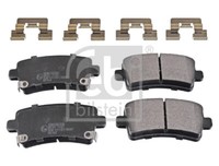 Febi Bilstein 116147 Brake Pad Set, Disc Brake For Chevrolet Opel Saab Vauxhall