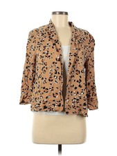 Saltwater Luxe Women Brown Blazer M