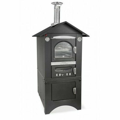 Forno A Legna Clementi Smart Tetto Antracite Camera 45X80 H 40 Cm | eBay