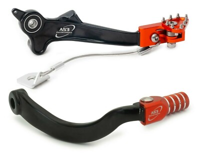 AS3 BREMSPEDAL SCHALTHEBEL HINTEN für KTM 690 SMC R 690 ENDURO R 2011-2018