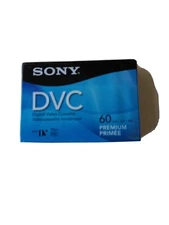 Sony DVC Digital Video Cassette Tape Mini DV 60min Camcorder - DVM60PRR Handycam