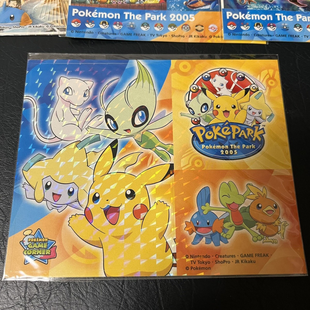 Pokepark Pokemon The Park 2005 5-Piece Sticker Set Pokemon Pokepark Pokemon The Park 2005 5-Piece Sticker Set Pokemon