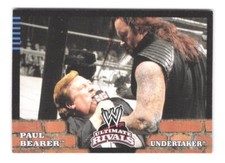 2008 Topps WWE Ultimate Rivals Paul Bearer vs. Undertaker 59 WWF