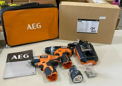 AEG - 12V 2PC COMBO KIT - IMPACT DRIVER 