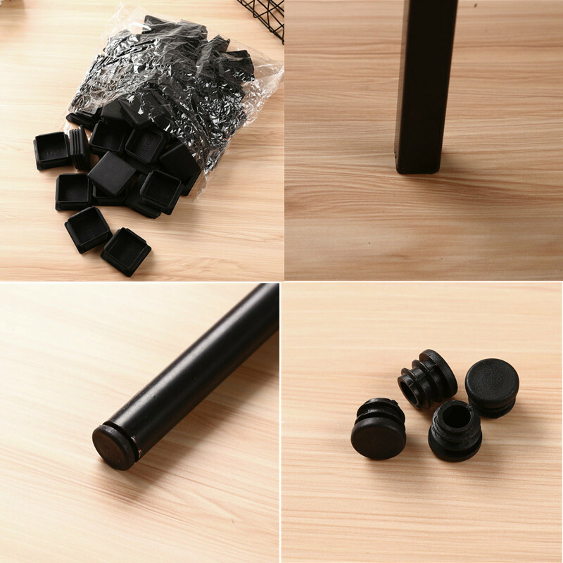 50Pcs Table Chair Foot Stopper_Furniture Leg Tip Pads End Cap Floor Protector US eBay