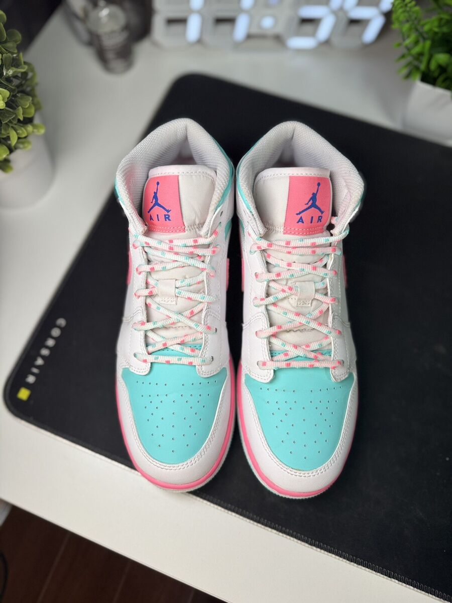 Air Jordan Air Jordan 1 Mid GS White/Digital Pink Size 7Y | eBay Air Jordan Air Jordan 1 Mid GS White/Digital Pink Size 7Y | eBay
