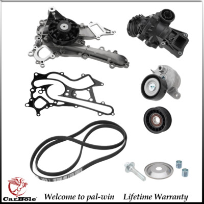 Water Pump Belt Drive Kit For Mercedes-Benz E350 C207/A207/W212 2012-2016 3.5L