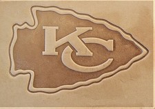 ACRYLIC Leather Embossing Stamp - KANSAS CITY CHIEFS - for Veg Tanned Leather