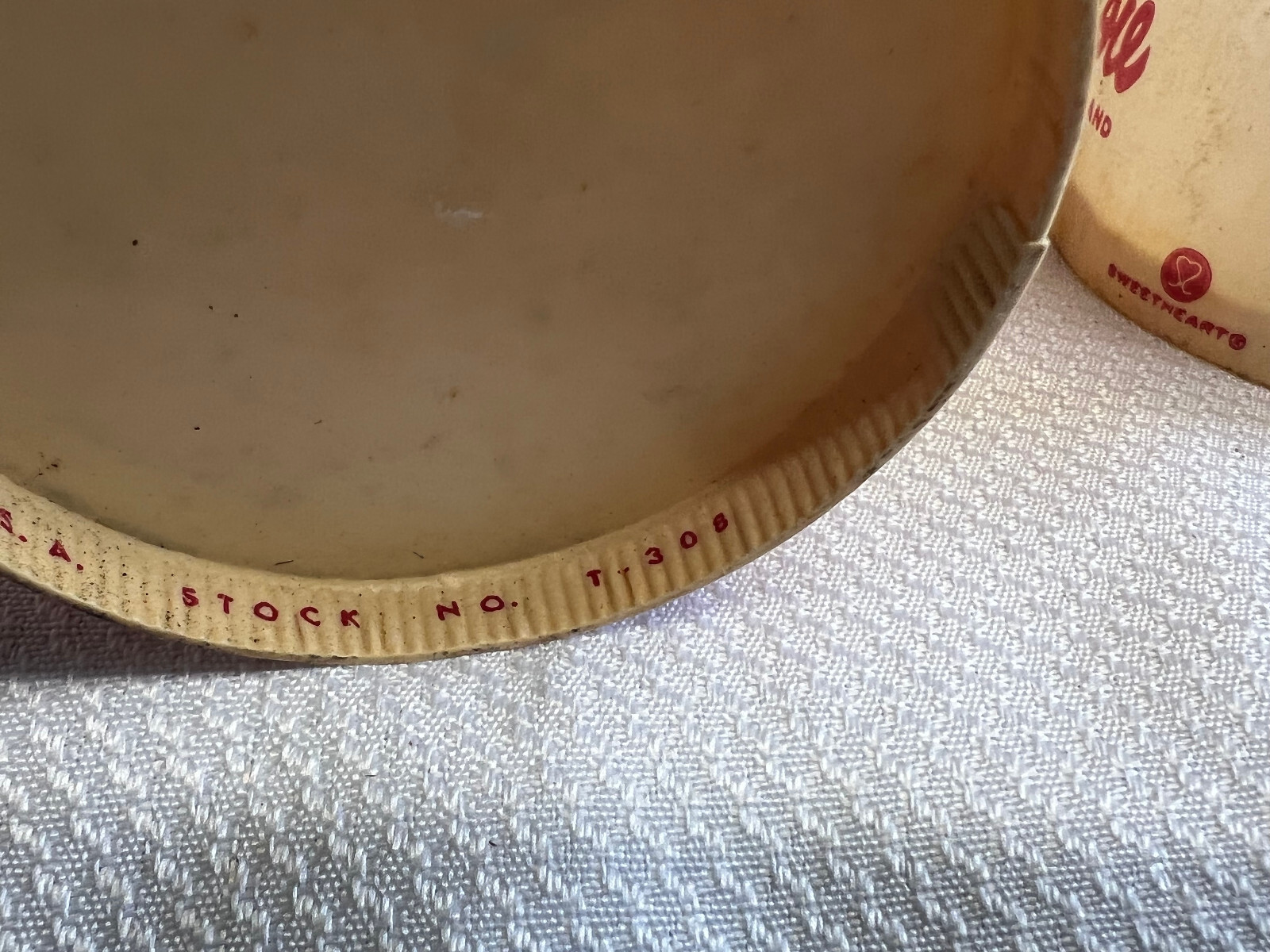 VTG Sweetheart Hum-Dinger Sundae Cup Lot Of 12 And 1 Elsie Brand Bordens Cups