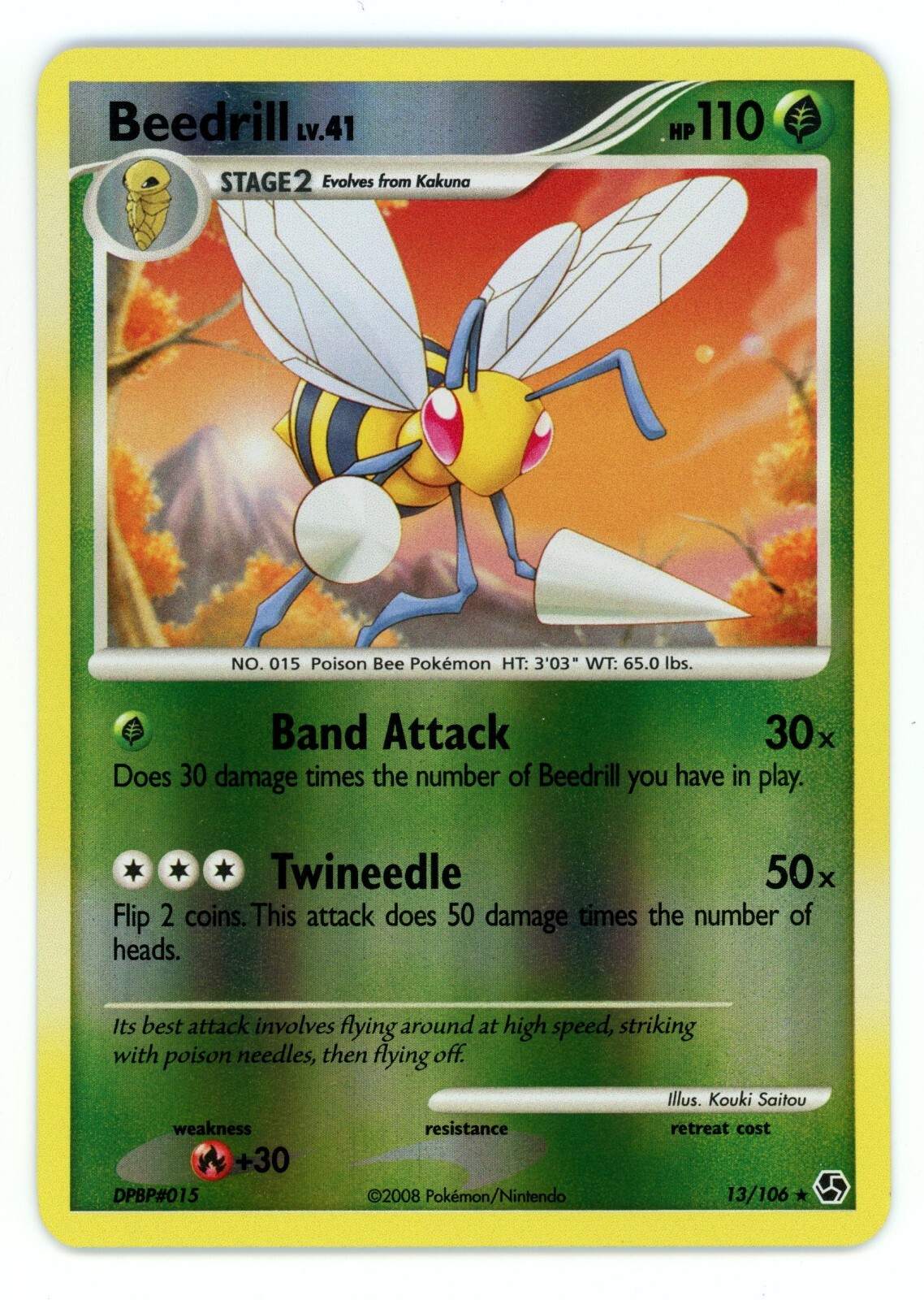 Beedrill 15/111 World Championship Decks for sale | eBay