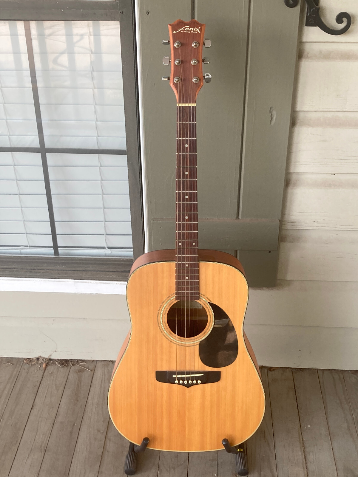 Rare Fenix Acoustic Guitar D30M Immaculate Never Played eBay