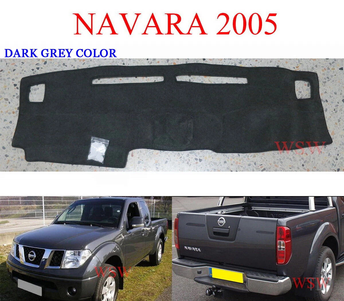 Nissan navara dash sale mat