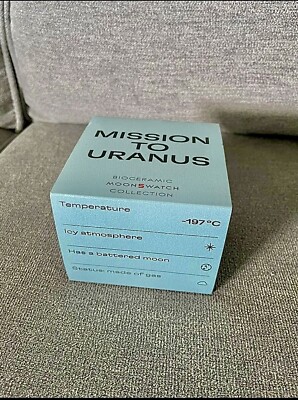 Swatch x Omega Bioceramic Moonswatch Mission To Uranus SO33L100