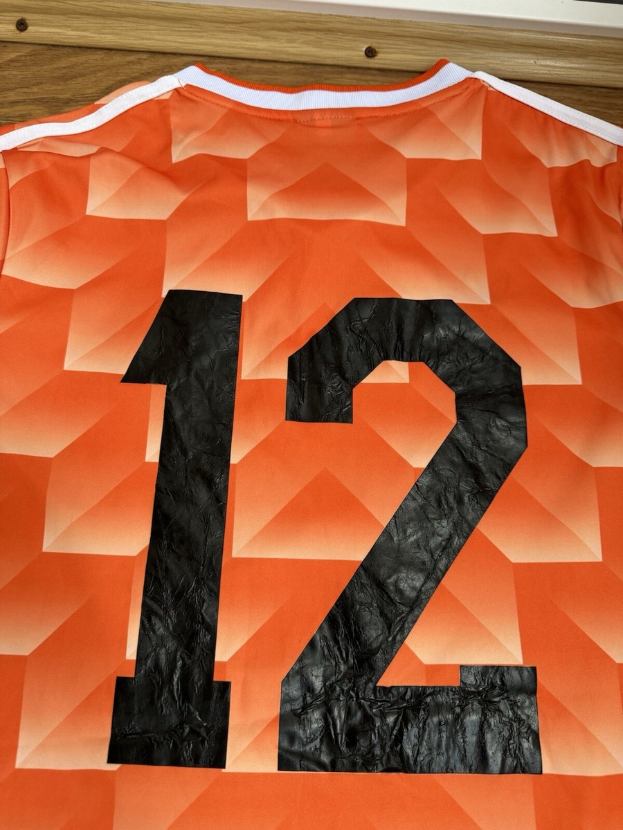 Adidas Netherlands Holland 1988-1990 Gullit Soccer shirt Jersey S