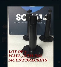 Lot of 3 Metal Wall Ceiling Mount Brackets Stand 5" For CCTV Security Box Camera