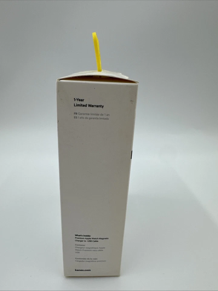 Novo carregador magnético Kanex DuraBraid Apple Watch para cabo USB - 9,9 PÉS/3 M de comprimento - Imagem 3 de 4