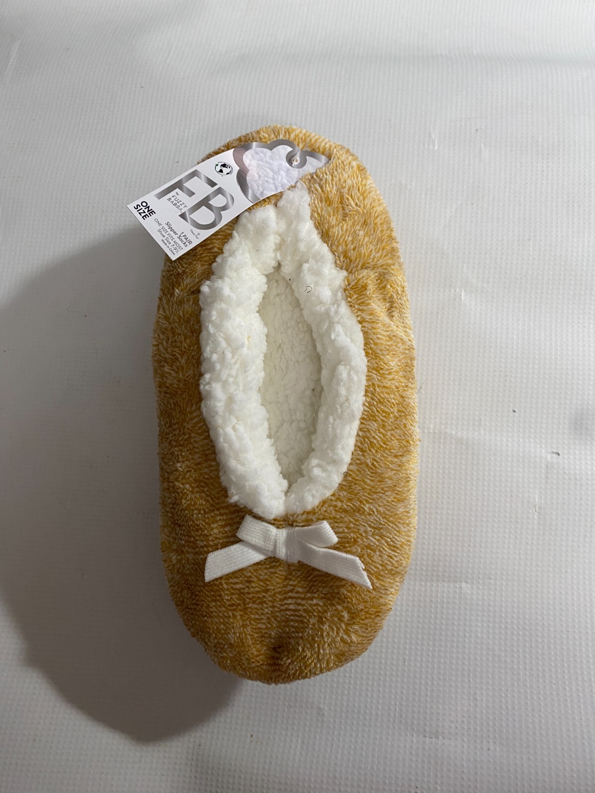 SAOLA Fuzzy Babba Pantofole Donna 7 9 5 Beige Sherpa Pile Grip Suola