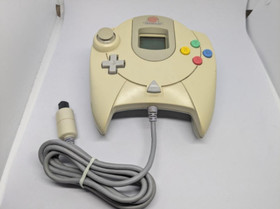 Sega Dreamcast Official White/Grey Controller HKT-7700 Lot Of 2 OEM Tested Pair