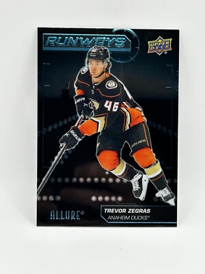 Trevor Zegras 2022-23 Allure Hockey Runways #RW-8 Anaheim Ducks