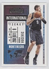2020-21 Panini Contenders International Ticket Nikola Vucevic #25 0e7h