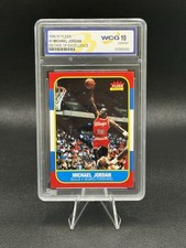 MICHAEL JORDAN ROOKIE CARD 1996-97 FLEER DECADE OF EXCELLENCE #4 GEM MINT