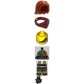 Lego Ronin 70592 with Hair Salvage M.E.C. Ninjago Minifigure