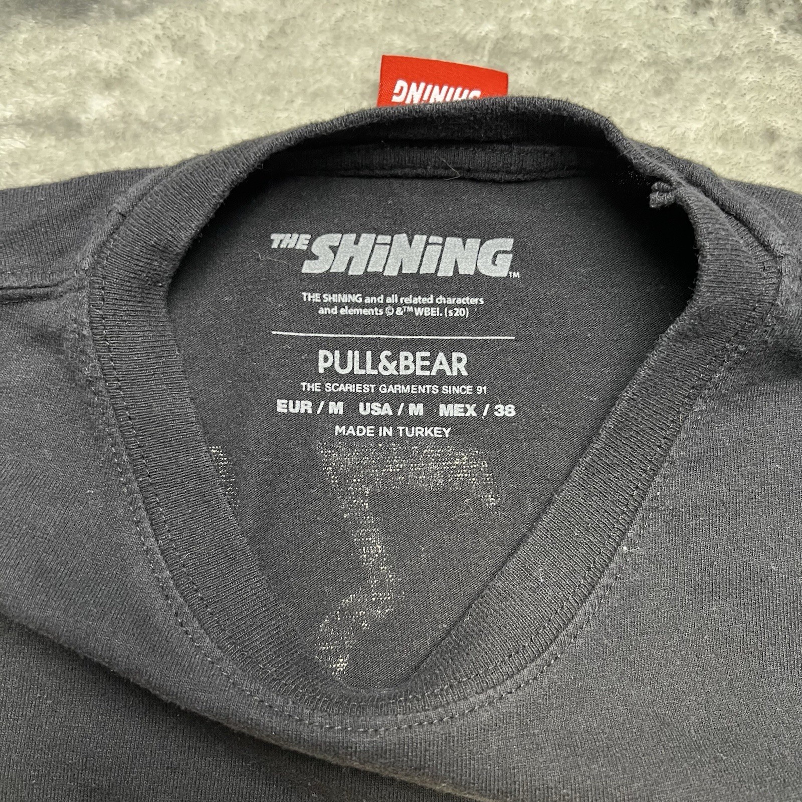 The Shining Movie T Shirt M Medium Pull & Bear VTG Style Horror Film Graphic Tee image 4