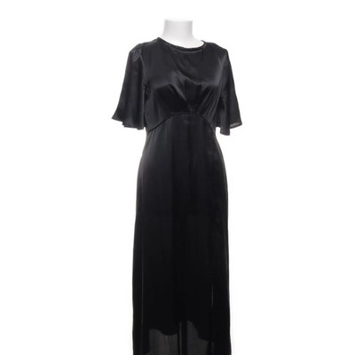 Influence, Maxikleid, Größe: 40, Schwarz, Baumwolle/Polyester, Einfarbig #26b