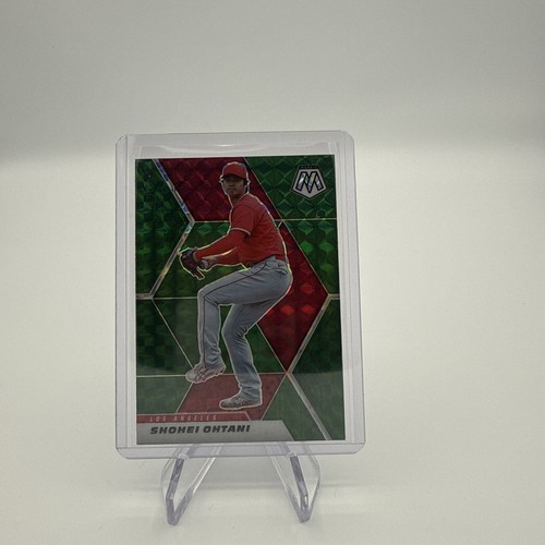Shohei Ohtani 2021 Panini Mosaic Mosaic Green #179