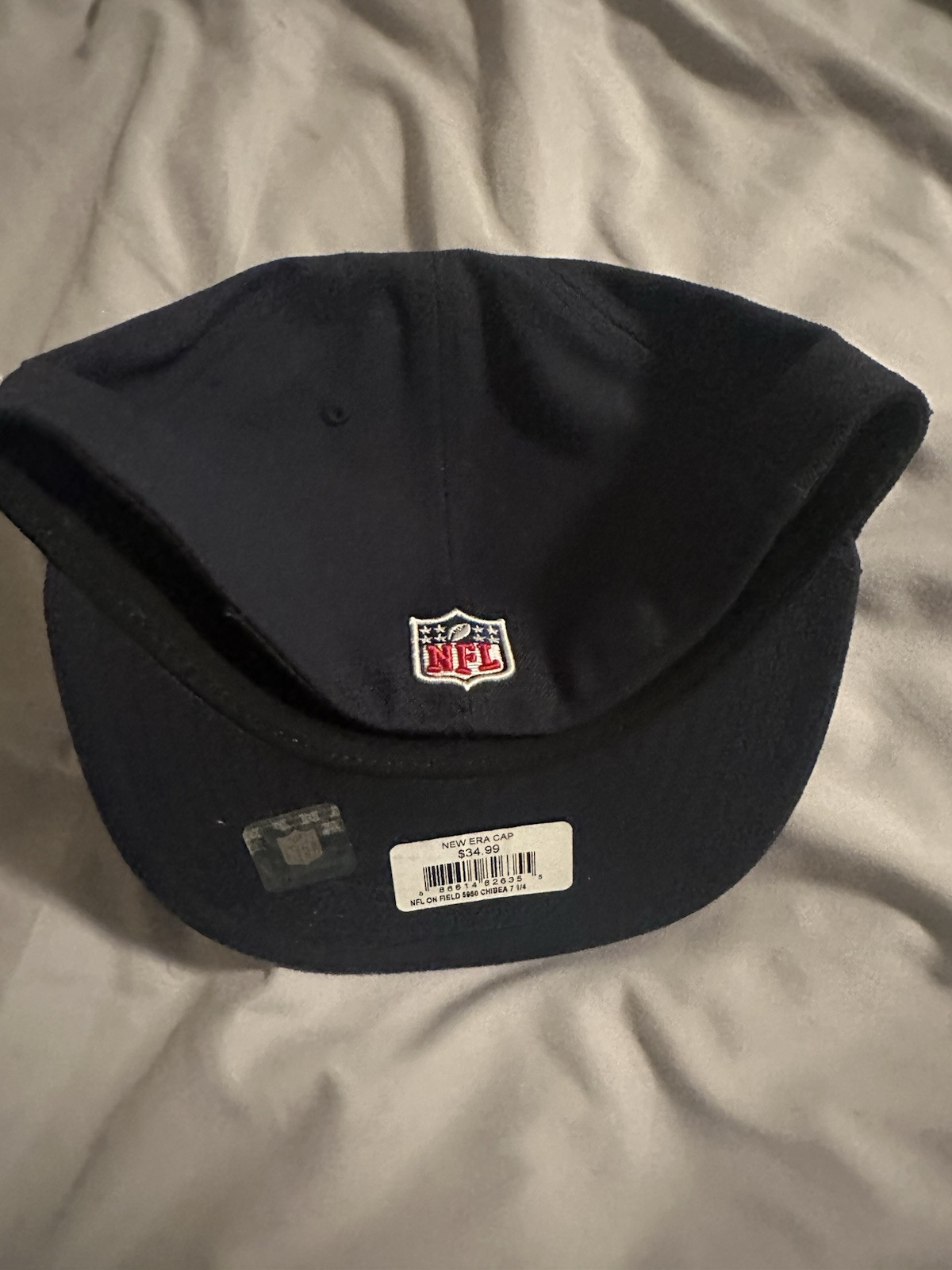 CHICAGO BEARS Hat NEW ERA NFL On Field C Logo 59FIFTY FITTED Cap 7 1/4