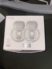 Momcozy S9 Wearable Hands-Free Double Electric Breast Pump 24mm Gray USB