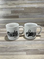 Set of 2 John Deere Tractor Mugs - 5400 Spirit & Model “D”