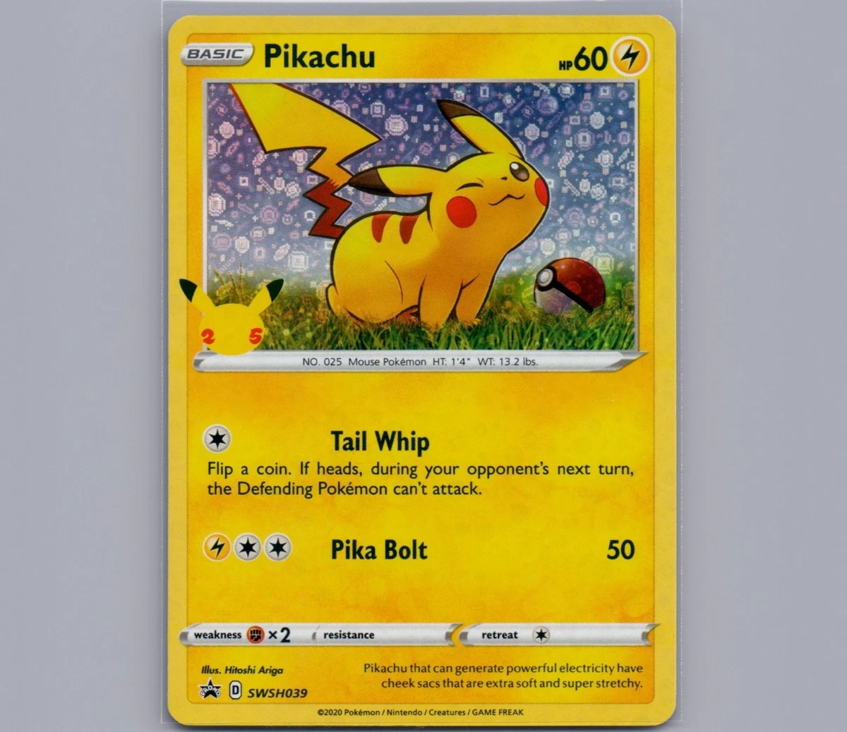 Pikachu SWSH039 SWSH: Sword & Shield Promo Cards for sale | eBay