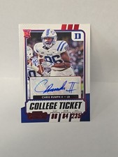 2021 Panini Contenders Draft Picks College Ticket Autographs Chris Rumph II #204