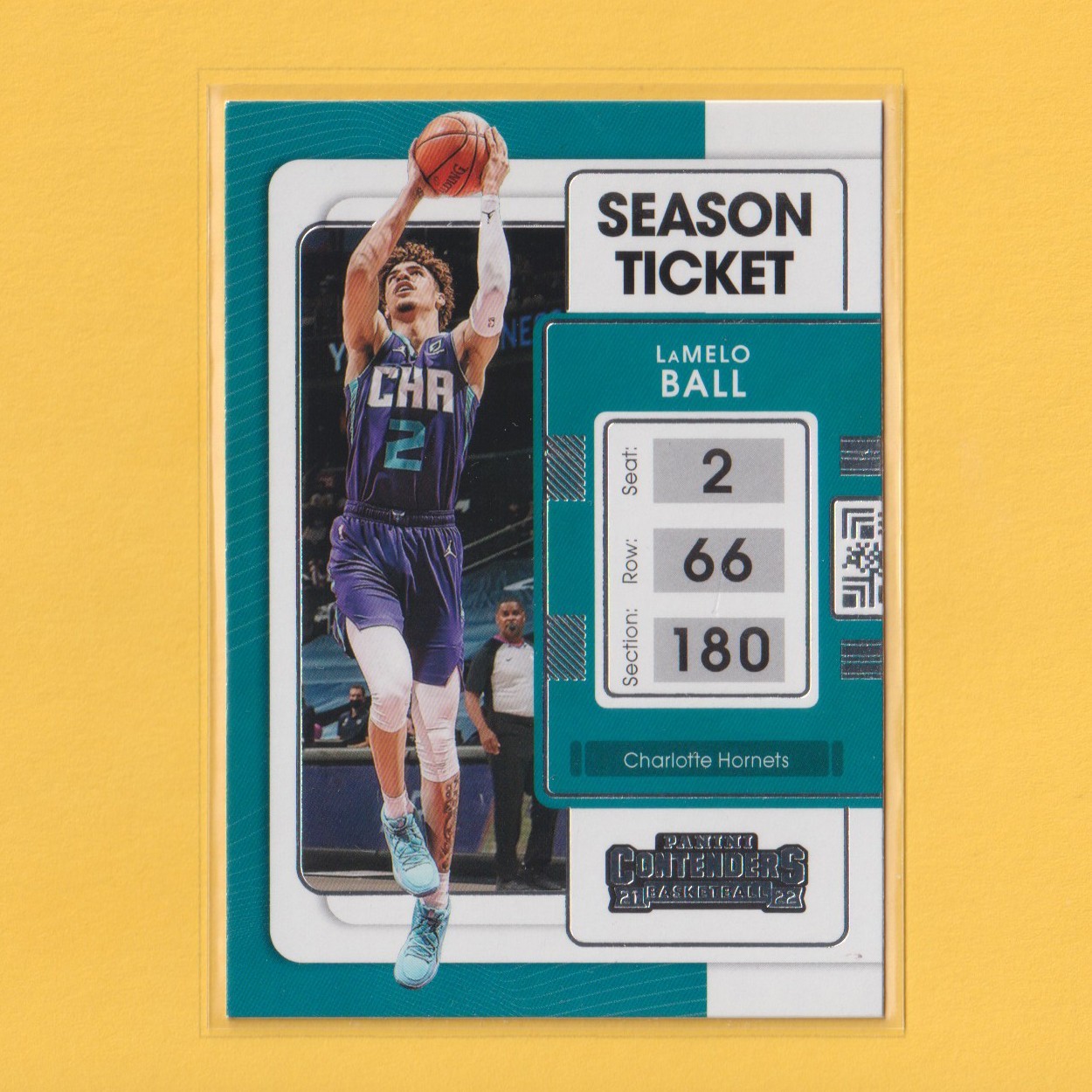 2021-22 Panini Contenders #6 LaMelo Ball