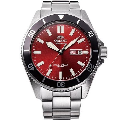 Orient Sports RN-AA0915R Automatic Diver Men s Watch Japan Red Dial